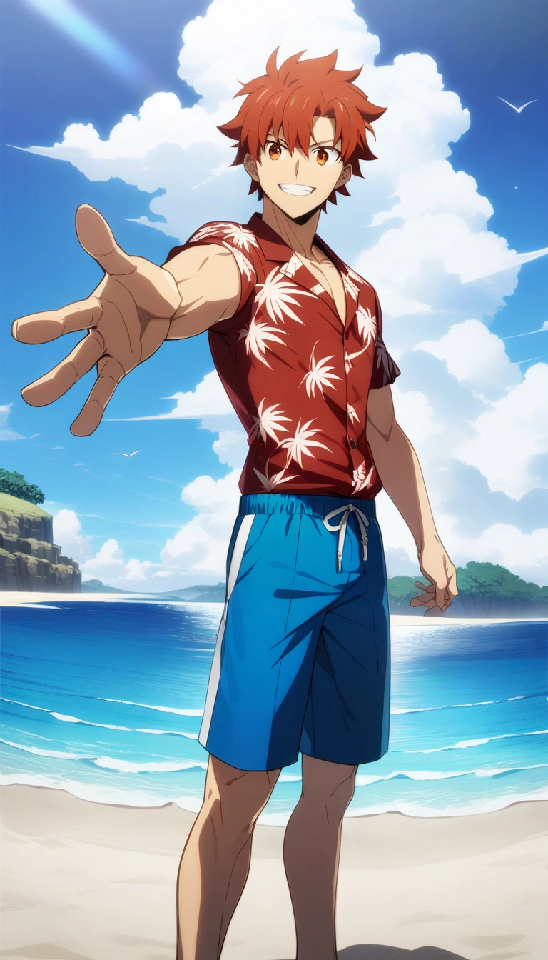 Fujimaru Ritsuka - Male - Tropical Summer