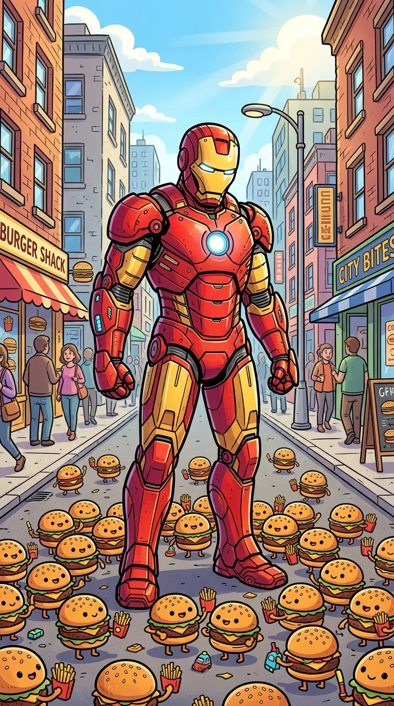 iron man (suited)